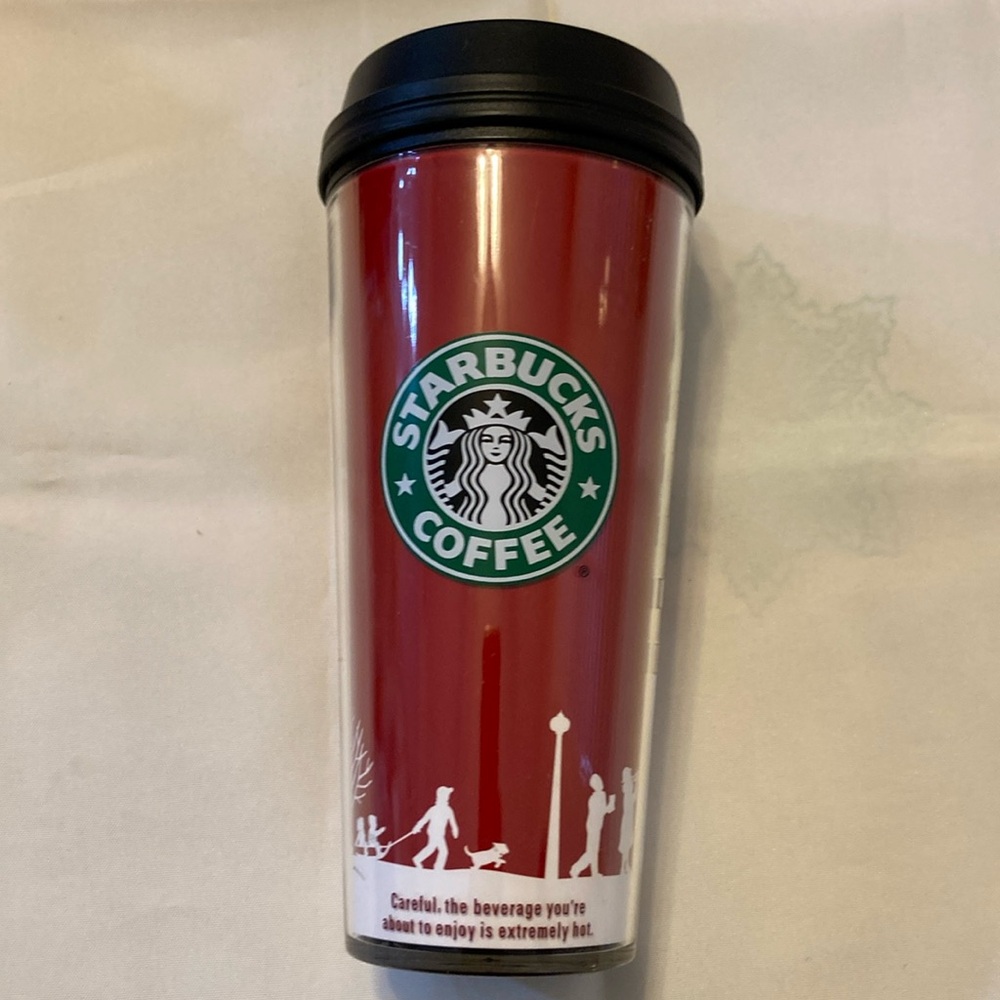 New Tall Starbucks Coffee Tumbler